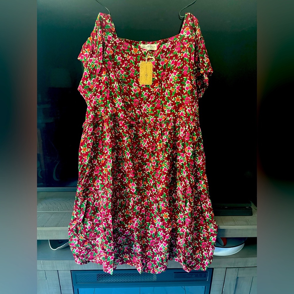 Natural life Short sleeve mini dress